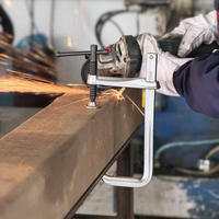 Pince en F de haute qualité avec poignée à vis de type T, robuste, en fer forgé, pour assemblage DIY, soudage et serrage de tuyaux