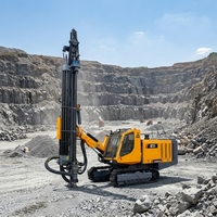 Équipement de forage minier robuste KT11 90-140 mm, foreuse intégrée DTH pour trous de dynamitage en exploitation en ciel ouvert