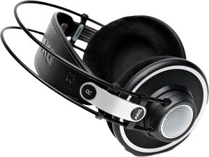 หูฟัง <span class=keywords><strong>AKG</strong></span> Pro Audio 2458X00190 (K702) แบบครอบหู เปิดหลัง สายแบน สำหรับงานสตูดิโอ พร้อมระบบตัดเสียงรบกวนแบบแอคทีฟ สีดำ - Product Image 4