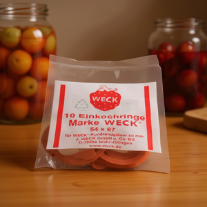 Anillos de conservación Weck 54 x 67 para frascos de 60 mm, paquete de 10 - Product Image 3