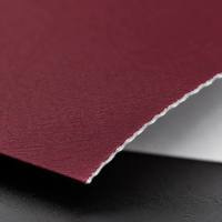 Papier anti-traces de doigts doux au toucher, rouge vin, 200 g/m², simple face, résine, pour emballage cadeau de boîtes à vin bordeaux, rouleau de feuille pour marquage à chaud