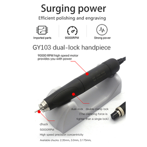 Pulidor eléctrico dental FN333 Pulidor de laboratorio dental con dos bolígrafos Micromotor <span class=keywords><strong>Handpiece</strong></span> - Product Image 4