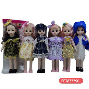 EPT 12 pollici 30 Cm 13 articolazioni solido 3D occhi reali bambola di moda le ragazze giocano giocattolo <span class=keywords><strong>per</strong></span> bambini da <span class=keywords><strong>1</strong></span> a 9 - Product Image 3