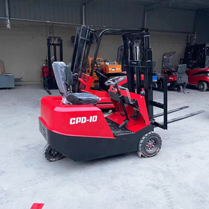 Nueva Carretilla Apiladora Hidráulica de China, Pequeña Transpaleta Elevadora Eléctrica de 0.5, 0.8 y 1 Tonelada - Product Image 6