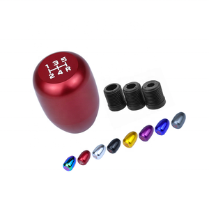 Universal Aluminum Racing Gear <strong>Shift</strong> <strong>Knob</strong> 5/6 Speed Manual Transmission for Cars - Product Image 1