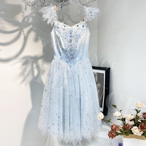 R0601high chất lượng dành cho người lớn trẻ em sao mẫu stege dancewear bên trang phục chuyên nghiệp hiệu suất múa ba lê TUTU DRESS - Product Image 2