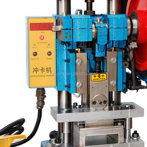 Punzonadora de troquelado de alta resistencia eléctrica vertical, máquina cortadora de tarjetas de identificación de PVC PET, de alta resistencia, de - Product Image 3