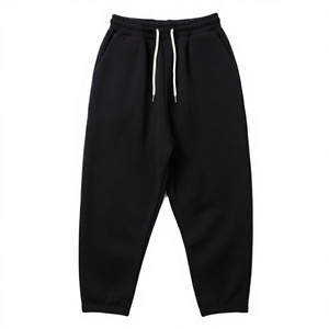 กางเกงวอร์มกันน้ำน้ำหนักปานกลาง 340 กรัม ผ้าฝ้าย 80% + โพลีเอสเตอร์ 20% ผ้าเฟรนช์เทอร์รี่เรียบ สำหรับฤดูหนาว  บุขนเฟลซ  ใส่ได้ทั้งชายและหญิง  รับสกรีนโลโก้ - Product Image 2