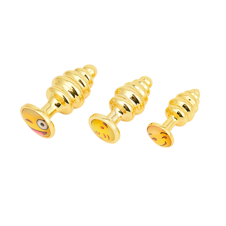 Couleur D'or Plug Anal Sexe Jouet Arabe Utilisation Quotidienne Plug Anal