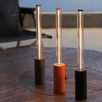 Lampe de chevet moderne minimaliste en métal rechargeable DC, LED à intensité variable, trois températures de couleur, culot E27, lecture, décoration de la maison
