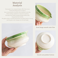 Bol à matcha en céramique, ensemble à thé, accessoires pour la cérémonie du thé