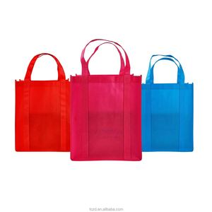 Reusable Reinforced Handle Heavy Duty Large Shopping Totes <b>Polypropylene</b> Thick Bottom Non Woven Shopping <b>Bag</b> - Product Image 3