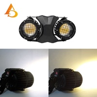 Éclairage de scène professionnel, projecteur LED COB à 2 yeux, étanche pour extérieur, 200W