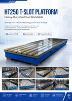 Nouvelle table de soudage en fonte robuste à rainures en T, établi industriel de précision, plateforme d'inspection, usinage CNC personnalisé
