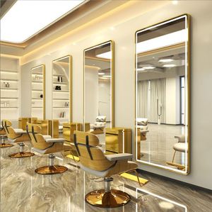 2025 nueva llegada luz LED espejo especial para salón barbería baño gimnasio vidrio peluquería ESPEJO para sala de estar comedor - Product Image 4
