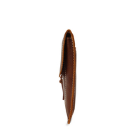 Pochette pour ordinateur portable personnalisée en cuir véritable de vache en cuir véritable sac de classement en cuir véritable pour hommes