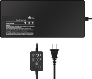 Almohadilla Térmica para Reptiles con Control de Temperatura Clásico de Precisión de 120V, 8*18 Pulgadas, Tecnología PTC Segura, Impermeable y Eficiente en Energía para el Cuidado de Mascotas - Product Image 1
