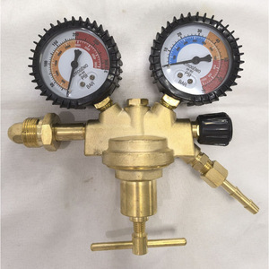 เครื่องปรับแรงดันไนโตรเจน WQ รุ่น WQ-001 2.525MPa แบบสองขั้นตอน ทำจากทองแดงทั้งหมด พร้อมเกจวัด สำหรับใช้งานในอุตสาหกรรม - Product Image 5