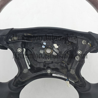 Nouveau produit phare : Volant de voiture en cuir perforé en bois de pêche pour Mercedes Benz W211 W209 W219 W230