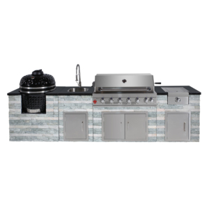 Juego <span class=keywords><strong>de</strong></span> Isla <span class=keywords><strong>de</strong></span> parrilla <span class=keywords><strong>de</strong></span> barbacoa con acabado <span class=keywords><strong>de</strong></span> piedra <span class=keywords><strong>para</strong></span> exteriores con parrilla <span class=keywords><strong>de</strong></span> huevo Cocina <span class=keywords><strong>de</strong></span> barbacoa completa <span class=keywords><strong>para</strong></span> entusiastas <span class=keywords><strong>de</strong></span> la parrilla - Product Image 2