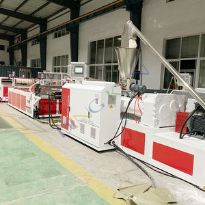 하이 퀄리티 PVC + ASA 플라스틱 중공 골판지 지붕 타일 생산 라인/만들기 기계/플라스틱 기계 - Product Image 1