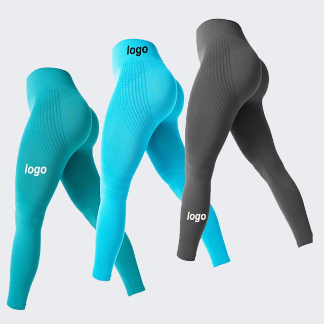 New High-waisted Hip Lift Sports Fitness Pants Sexy Line Yoga Pants Women's Pants Seamless Sports Tight Activewear Leggings