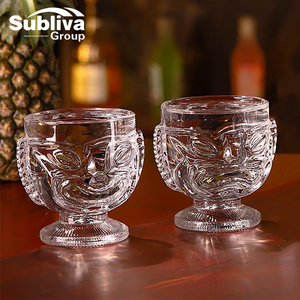 Vanuatu Tiki 450ml verres élégants et élégants - Product Image 2