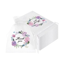 Sac d'emballage de mariage de Festival coréen de cou suspendu Vous sac à cordon en organza sac d'emballage de bijoux