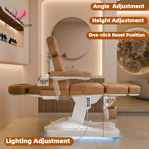 Cama Curva para Pestañas RJ Beauty Salon Furniture, Cama de Masaje Facial para Salones de Extensión de Pestañas - Product Image 2