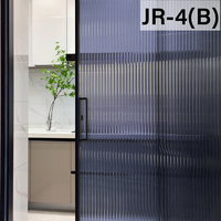Bunte 3D-Reedglasfolie 15mm dekorative Fenster folien für selbst klebende Badezimmer/Büro/Zuhause