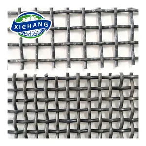 mesh screen mining crusher mine vibrating for coal crimped wire woven board sieve plate iron machine stainless steel crimp