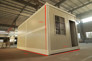 Nhà lắp ghép nhanh 20ft/40ft, nhà nhỏ, nhà tiền chế, văn phòng di động, nhà nghỉ cắm trại làm bằng tấm <span class=keywords><strong>panel</strong></span> <span class=keywords><strong>sandwich</strong></span> cho cuộc sống đô thị - Product Image 6