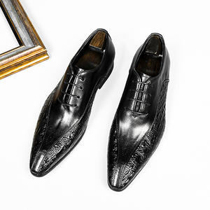 Zapatos Formales de Negocios de Cuero para Hombre, Verano 2025 - Ligeros, Lujosos, Transpirables, Zapatos Oxford de Oficina - Product Image 4