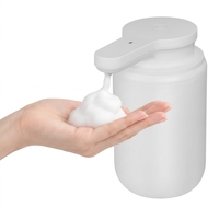 Distributeur automatique de savon mousse intelligent à capteur infrarouge, rechargeable par USB, style moderne, OEM, pour cuisine et maison, en ABS, de fabrication originale.