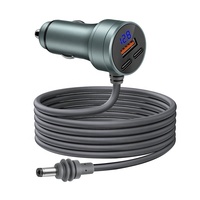3M/10FT Starlink Mini LED-Anzeige Bildschirm Auto-Ladegerät Schnellladekabel DC-Stromkabel Geflochtenes PVC Reiner Kupferleiter 12V-24V