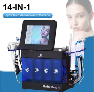 Appareil Facial <span class=keywords><strong>MINI</strong></span> 14-en-1 : Nettoyage Oxygéné, Soin du Visage, Lifting et Bulles – Équipement de Beauté Professionnel du Fabricant - Product Image 2