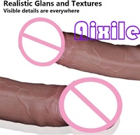 Dildo réaliste ultra-simulé avec grande glande, pénis réaliste, plug anal, ventouse, jouets sexuels clitoridiens pour femme et homme 18+
