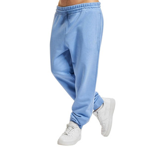 Pantalon de survêtement en molleton pour homme, décontracté, pour la course à pied, l'entraînement et la mode streetwear, pantalon de survêtement athlétique respirant en coton avec poches latérales - Product Image 1