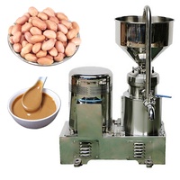 Machine à beurre de cacahuètes Cacao Food, broyeur automatique industriel à petite échelle, mini moulin colloïdal industriel le plus petit pour pâte de chili