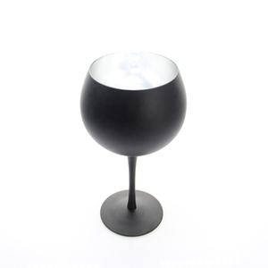 Calici da Vino a Palloncino Nero Opaco 660ML Design Vintage Bicchieri per <span class=keywords><strong>Gin</strong></span> Tonic con Logo Personalizzabile Ideali per Viaggi - Product Image 3