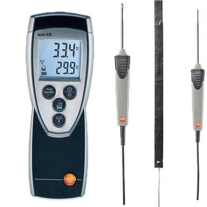 เทอร์โมมิเตอร์แบบช่องเดียว <span class=keywords><strong>Testo</strong></span> <span class=keywords><strong>925</strong></span> เทอร์โมคัปเปิลชนิด K เทอร์โมมิเตอร์แบบพกพาความแม่นยำสูง -50~1000 ℃ - Product Image 2