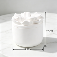 Diffuseur d'huiles essentielles en plâtre parfumé, bougeoir en céramique écologique de luxe pour la décoration intérieure, désodorisant