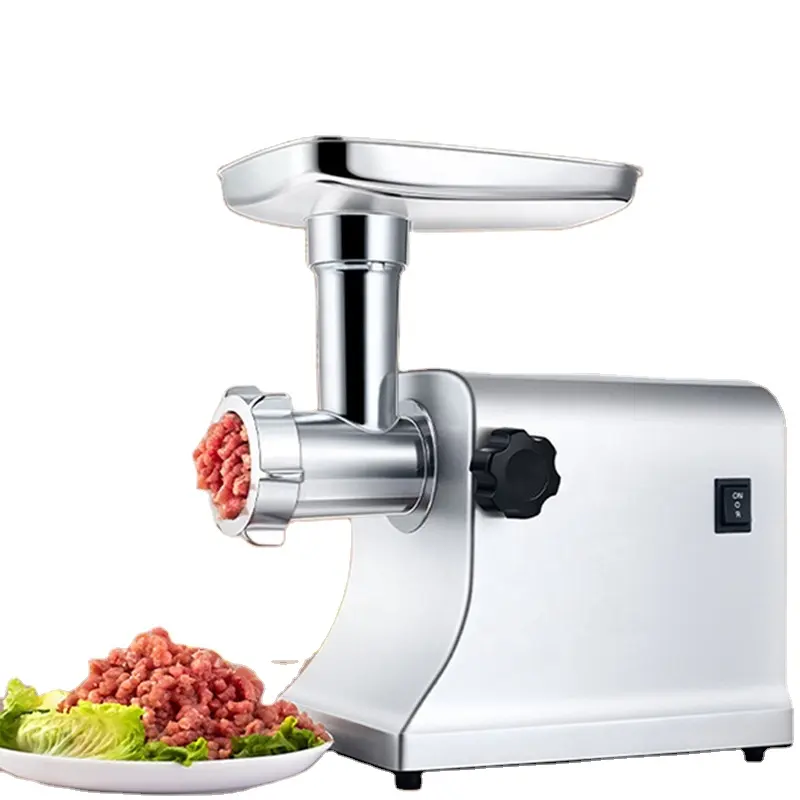 1800W Low noise Household Sausage Stuffer Kits Spare Part Electric Meat Grinder