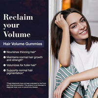 Gummies OEM Cheveux, Peau et Ongles avec Biotine et Vitamines – Complément Alimentaire pour la Croissance des Cheveux, Peau Éclatante et Ongles Forts