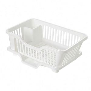 Kitchen Dish Drying With Drainboard <b>Plastic</b> <b>Bowl</b> <b>Plate</b> Organizer Countertop Utensil Holder Cutlery Storage Rack Drain Shelf - Product Image 3