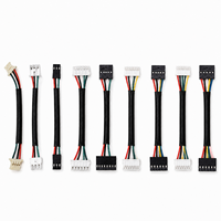 Rangkaian Kabel Kustom Kawat ke Kawat 2Pin 3Pin 4Pin 5Pin 6Pin 8Pin Konektor Kabel Harness OEM ODM untuk Perangkat Elektronik