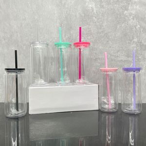 Lata de Plástico Personalizada con Logotipo de 16 oz/20 oz, Tipo Bola de Nieve, con Orificio Preperforado y Tapón de Silicona - Product Image 3