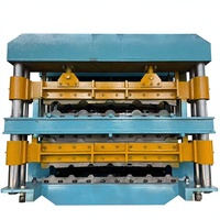 Machine de formage de tôles courbées multifonctionnelle à faible coût pour toitures métalliques en PPGI, pour hangars arqués de qualité et à longue durée de vie