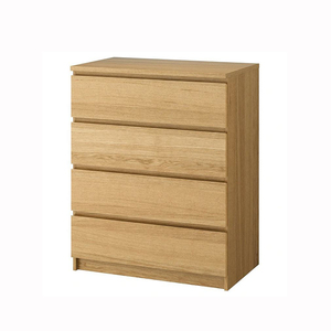 Rustic Oak Wooden Chest <strong>Drawer</strong> Cabinet Set Black Beige White Gloss <strong>Side</strong> <strong>Table</strong> Panel Style <strong>Drawers</strong> for Bedroom Home Hotel Use - Product Image 3
