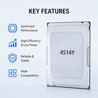 CPU Baru Laris Manis 4514Y Teknologi Speed Select 16C 32T 30MB L3 LGA 4677 PCIe 5.0 CPU High Density Gold 4514Y Prosesor Server